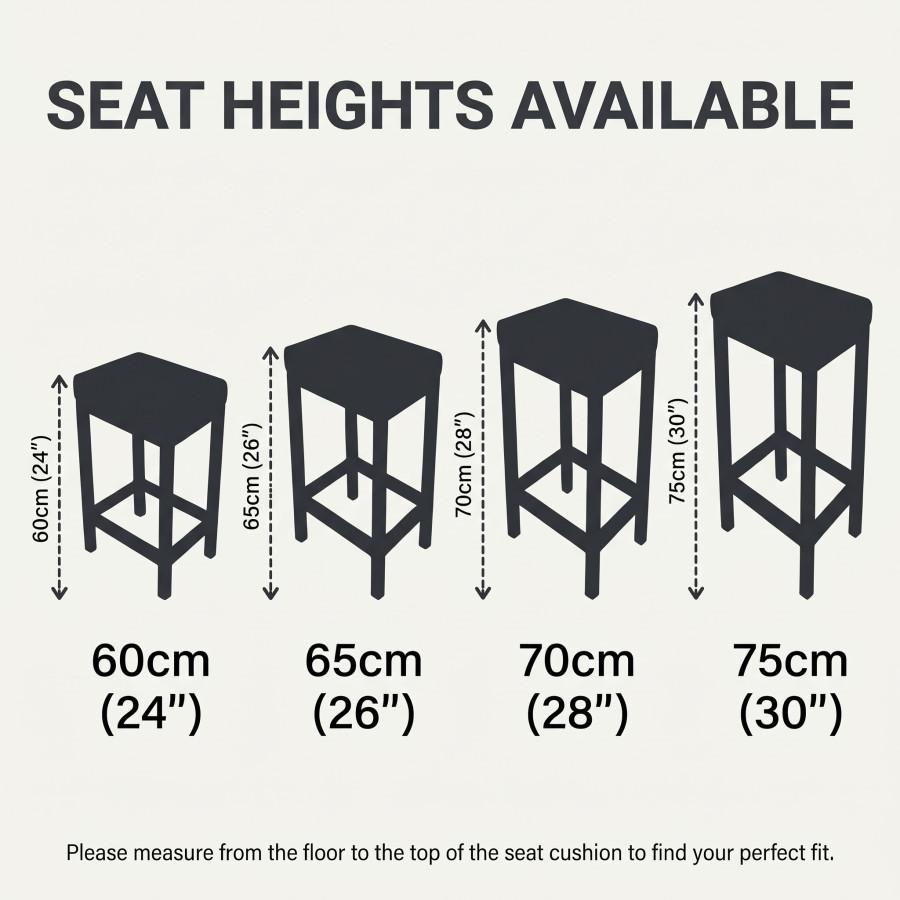 Genuine cowhide and steel stools in counter top or bar height - FP 3