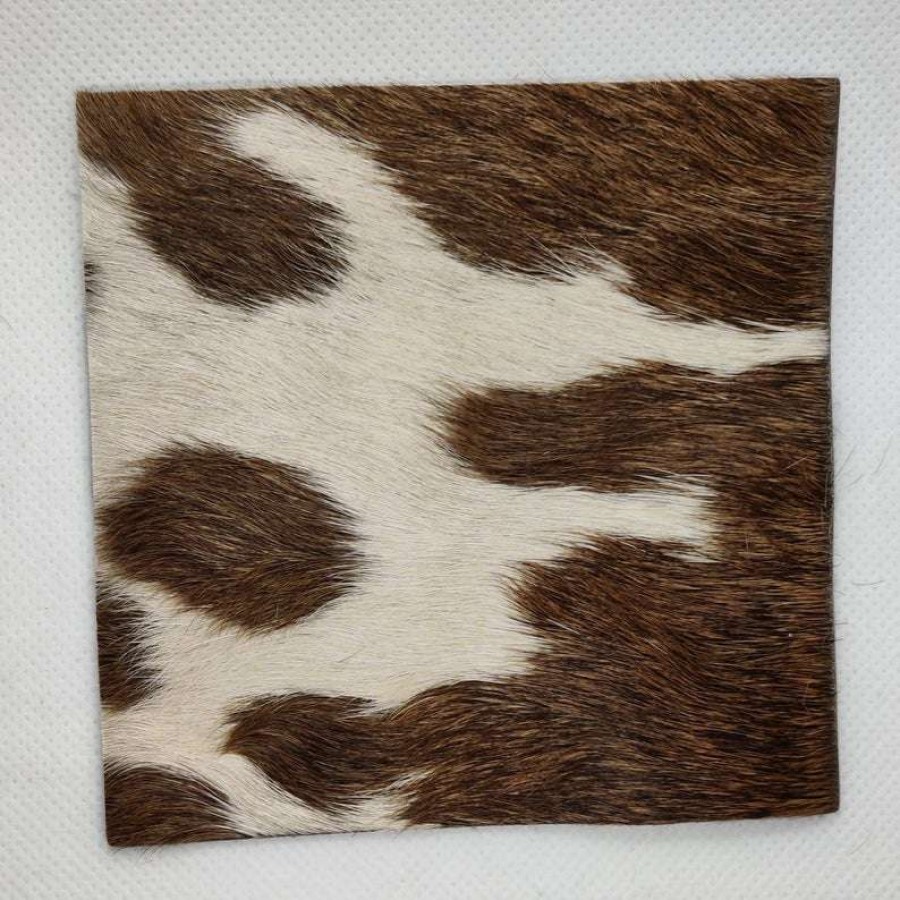 Cowhide material pieces swatches 7
